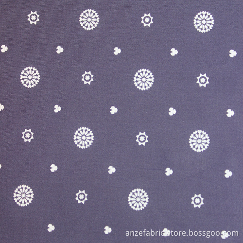 New design cotton printed poplin fabric